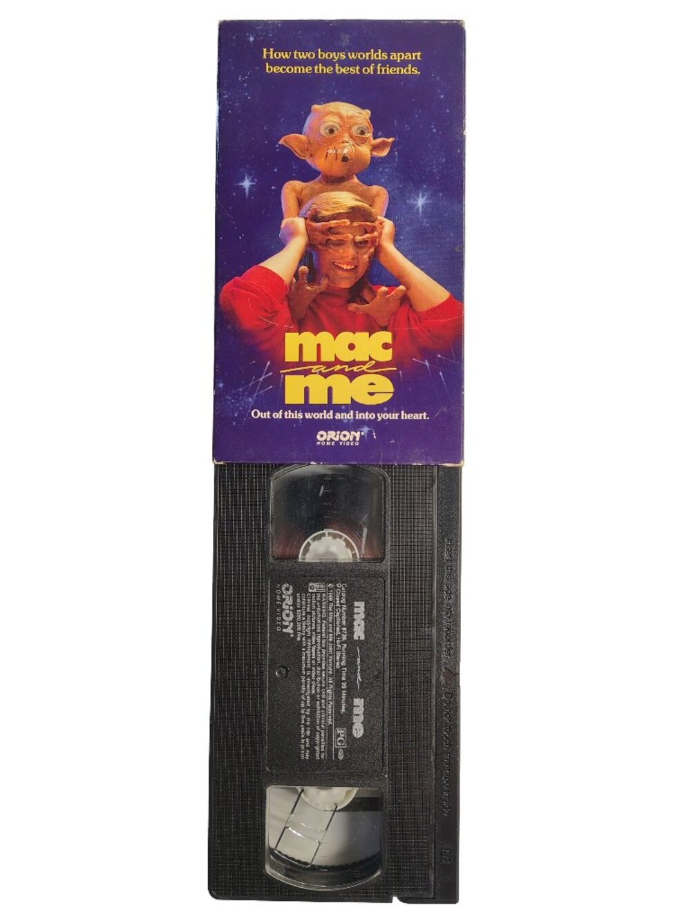(1988) Mac And Me Rated PG Family/Sci-fi VHS Cassette Tape
